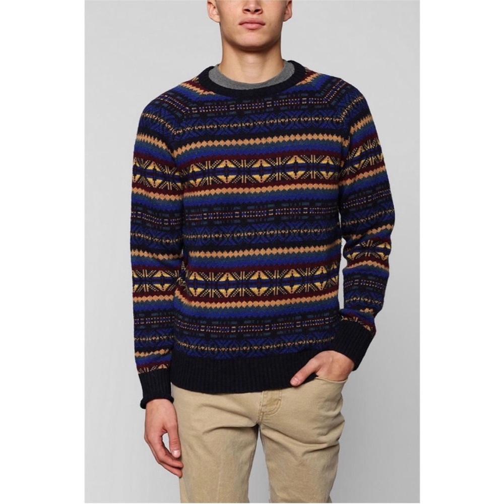 O’Hanlon Mills Fair Isle Sweater